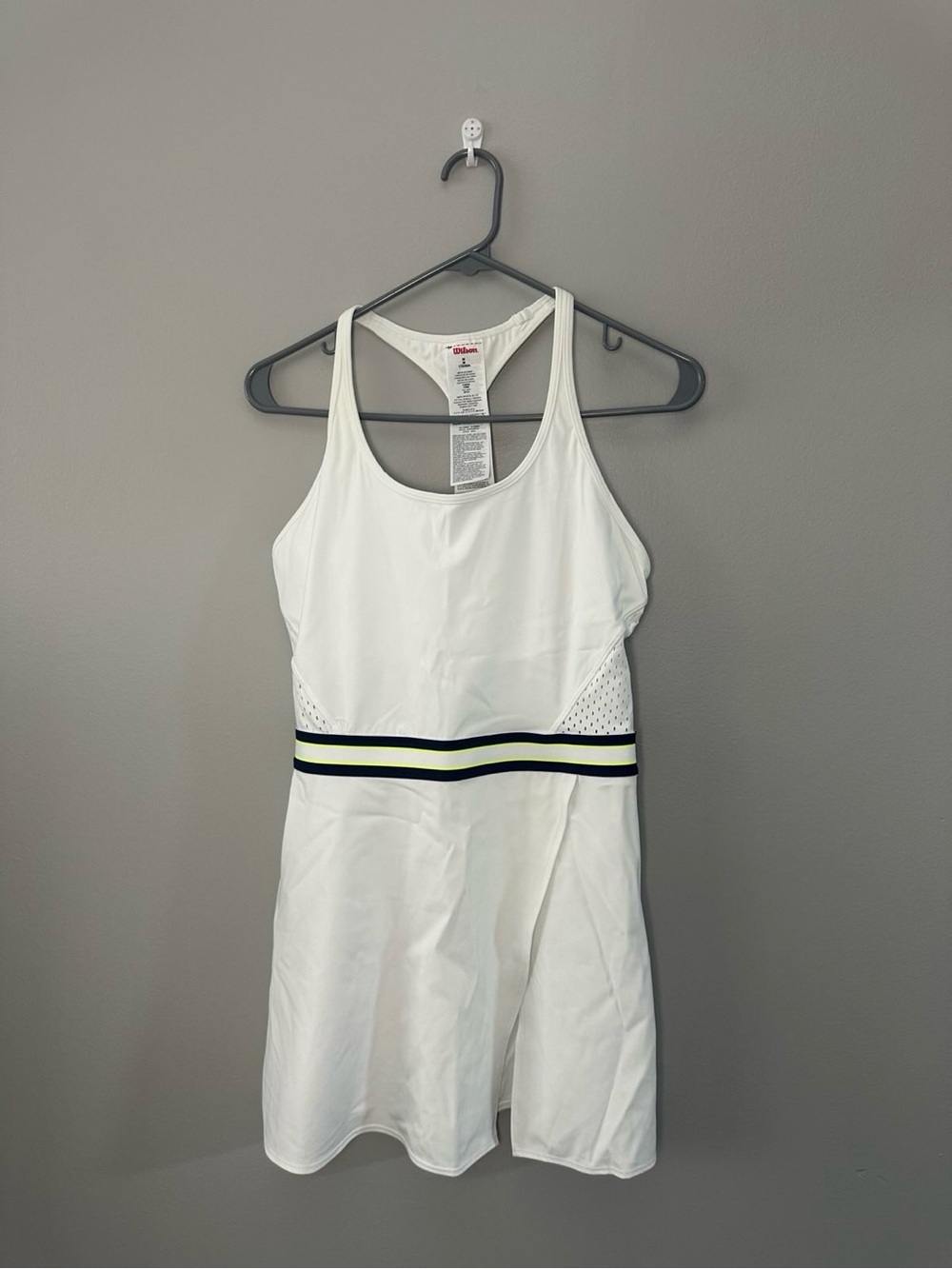 Wilson White Racerback Tennis Dress - Picture 1 of 6